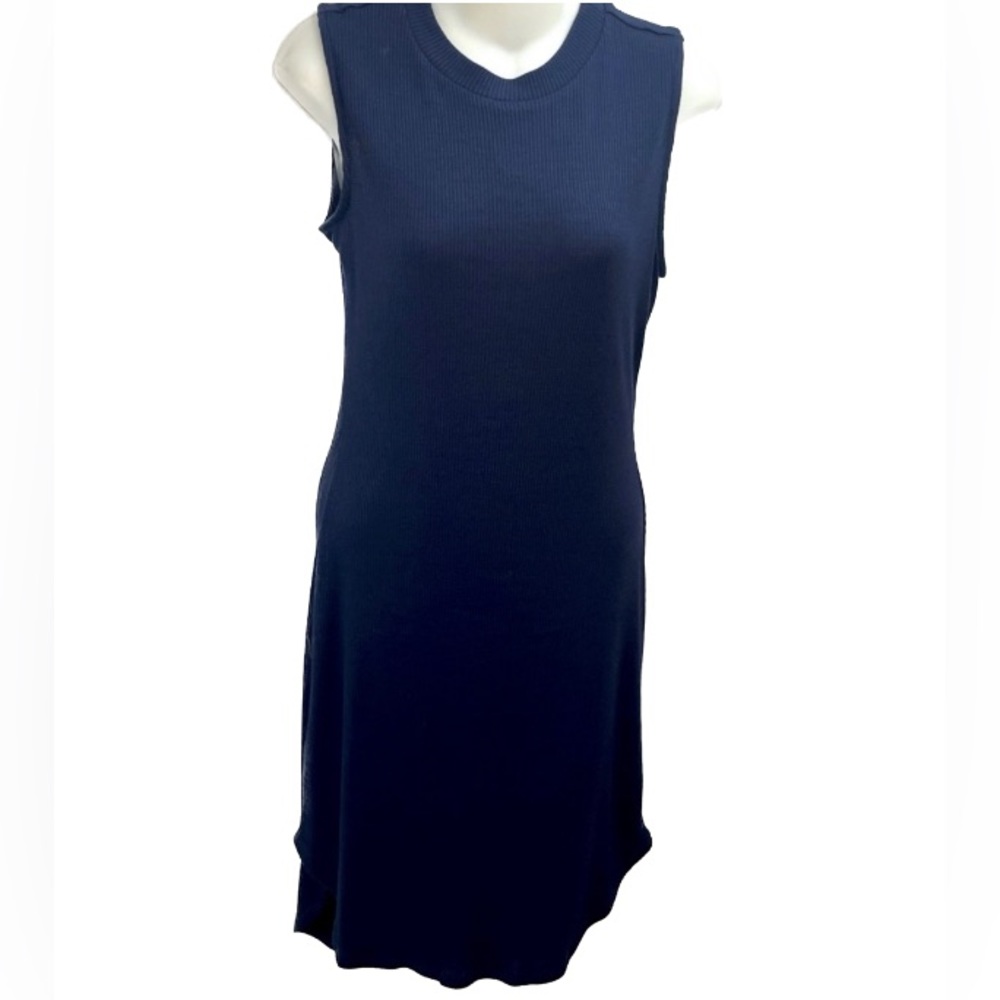 NEW Copper Key Navy Sleeveless Maxi Dress Sz M Bin A9